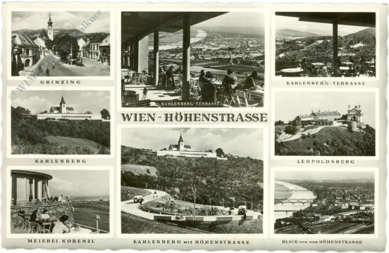 wien 19, multiansicht höhenstrasse