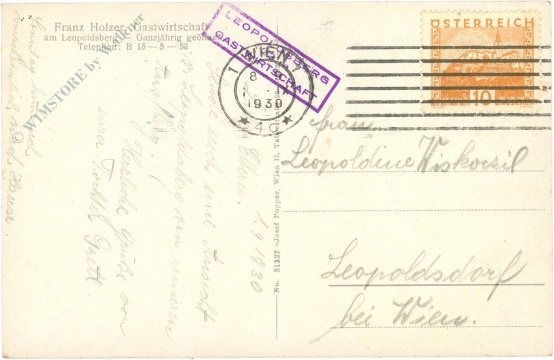 wien 19, leopoldsberg mit kahlenbergerdorf