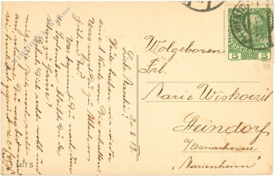 wien 19, hohe warte, th. krones haus