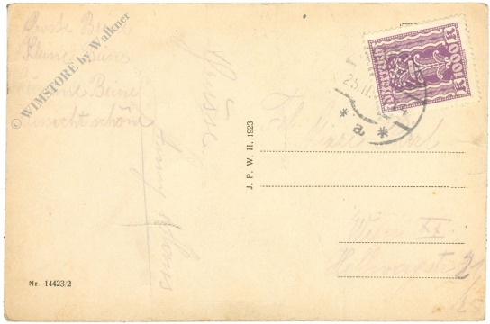 wien 19, blick auf den kahlenberg und leopoldsberg