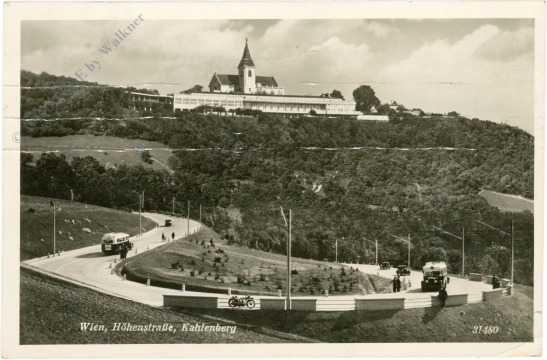 wien 19, höhenstraße, kahlenberg