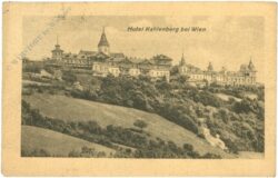 wien 19, hotel kahlenberg