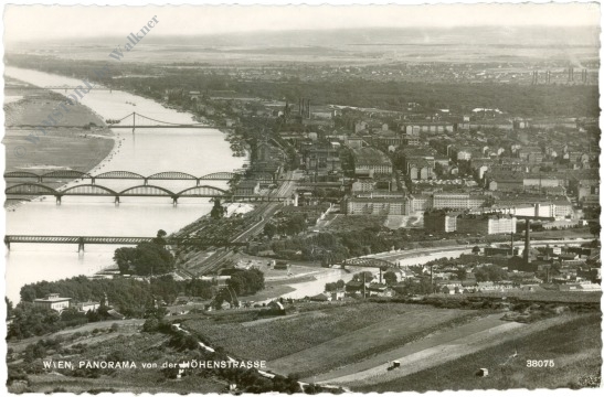 wien 19, panorama von der höhenstrasse