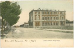 wien 20, kaiserplatz, etablissement wahlberg