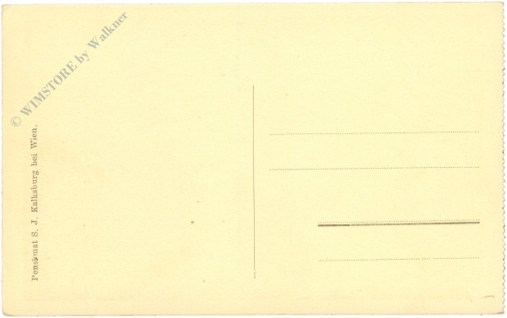 wien 23, pensionat s.j. kalksburg, der obere teich