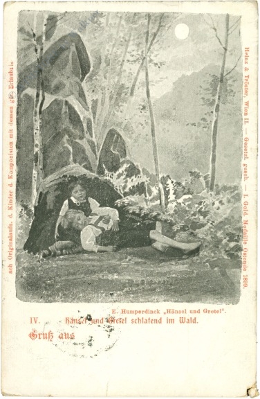 hänsel und gretel iv: hänsel und gretel schlafend im wald