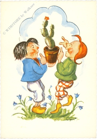 max & moritz: mit kaktus