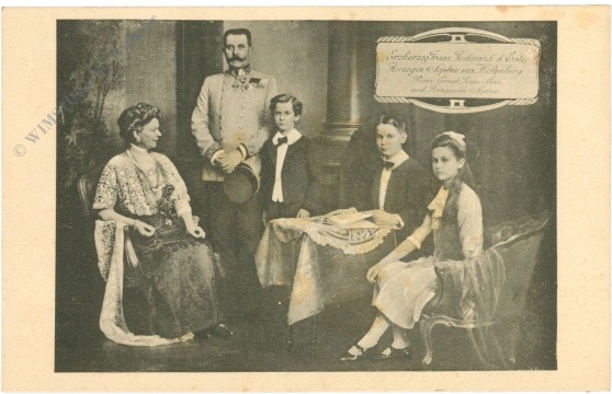 erzherzog franz ferdinand und familie