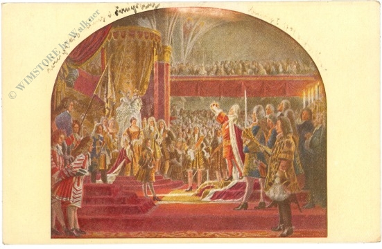 königskrönung friedrichs i., 1701