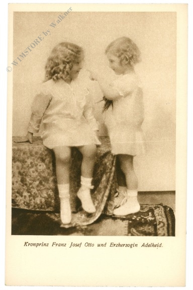 kronprinz franz josef otto und erzherzogin adelheid