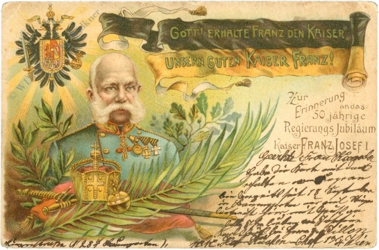 zur erinnerung an das 50 jährige regierungsjubiläum kaiser franz josef i.