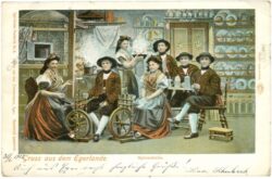 egerlande, spinnstube