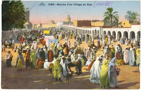 marché d'un village du sud marché d'un village du sud