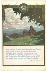 dort, wo der tempel und zwingburgen zinnen....