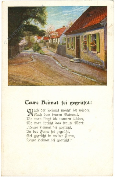 teure heimat sei gegrüßt!