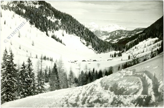 altenmarkt im pongau, weg nach oberzauch