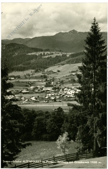 altenmarkt im pongau, mit grieskareck