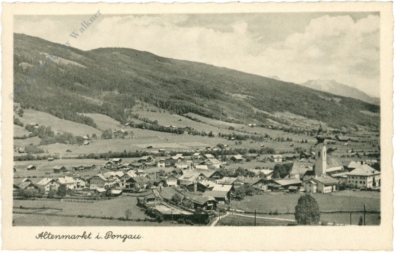 altenmarkt im pongau, ortsansicht