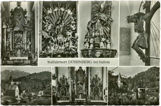 dürrnberg, multiansicht wallfahrtsort