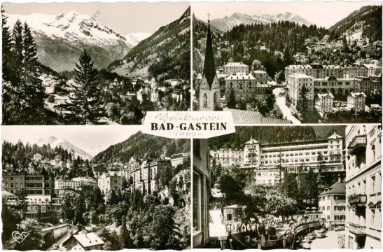 bad gastein, multiansicht