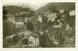 bad gastein, ortsansicht
