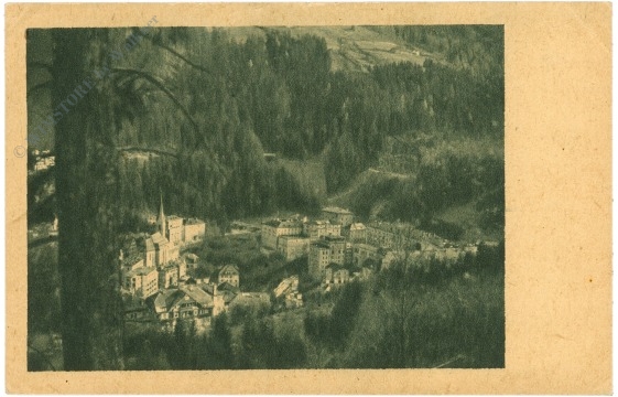 bad gastein, ortsansicht