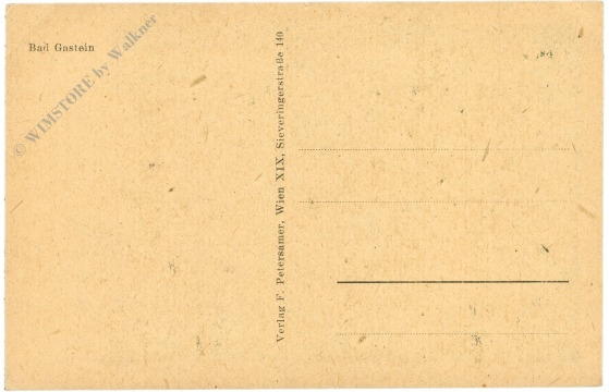 bad gastein, ortsansicht