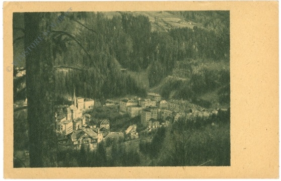 bad gastein, ortsansicht