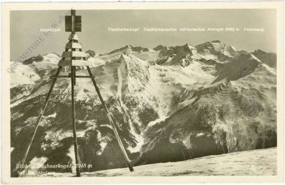 bad gastein, blick vom stubnerkogel