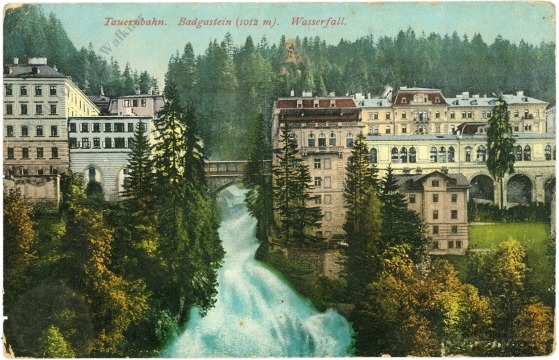 bad gastein, wasserfall, tauernbahn bad gastein, wasserfall, tauernbahn