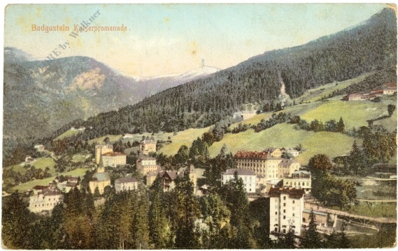 bad gastein, kaiserpromenade