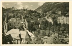 bad gastein, ortsansicht