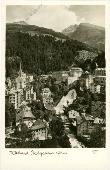 bad gastein, ortsansicht