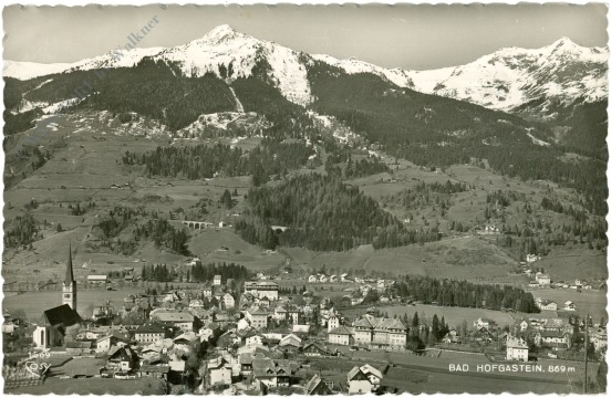 bad hofgastein, ortsansicht