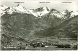 bad hofgastein, ortsansicht