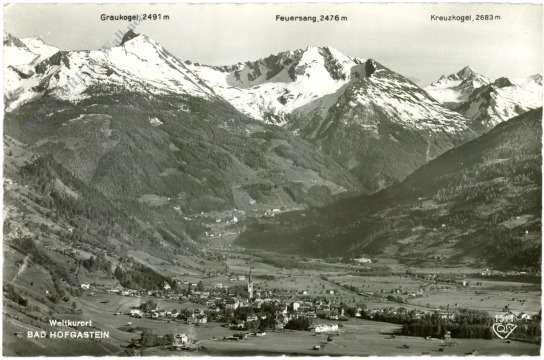 bad hofgastein, ortsansicht