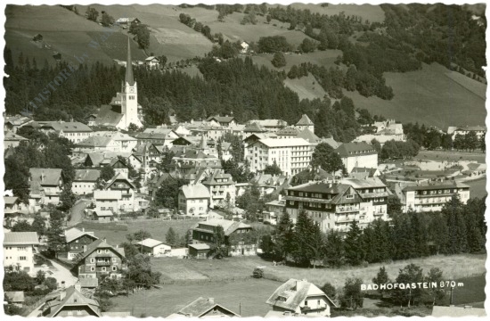 bad hofgastein, ortsansicht