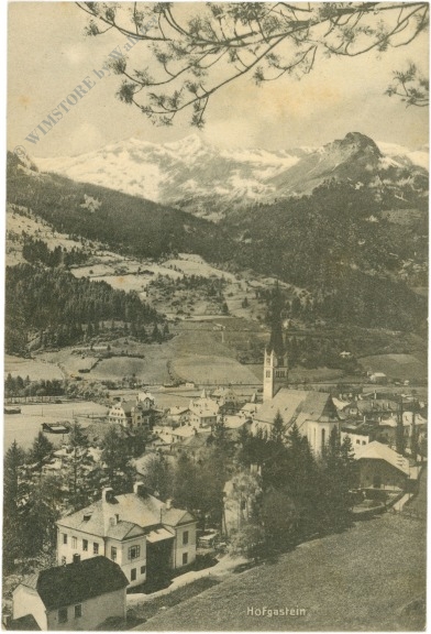 bad hofgastein, ortsansicht