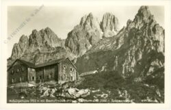 filzmoos, hofpürgelhütte mit bischofsmütze