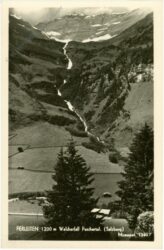 fusch an der großglockner strasse, ferleiten, walcherfall, fuschertal