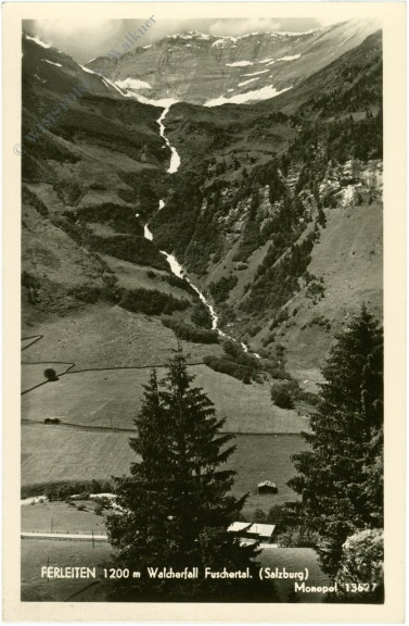 fusch an der großglockner strasse, ferleiten, walcherfall, fuschertal