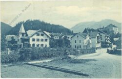 golling, bahnhofstrasse und schloss