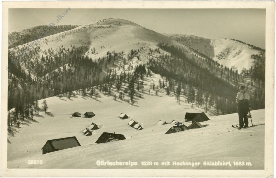 göriach, göriacheralpe mit hochanger, skiabfahrt