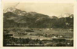 hallein, u. dürnberg mit hohem göll und watzmann