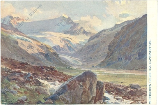 kaprun, moserboden gegen das kaprunertörl kaprun, moserboden gegen das kaprunertörl