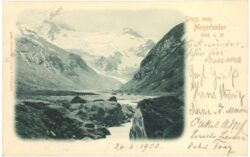 kaprun, gruss vom moserboden