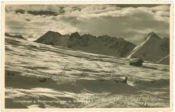 krimml, plattenkogel g. reichenspitzgruppe m. silberkogel krimml, plattenkogel g. reichenspitzgruppe m. silberkogel