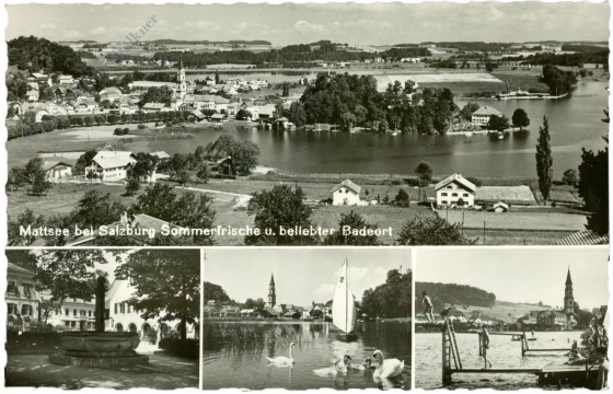 mattsee, multiansicht