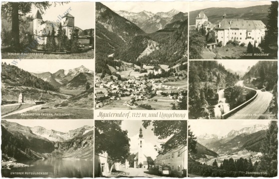 mauterndorf, multiansicht
