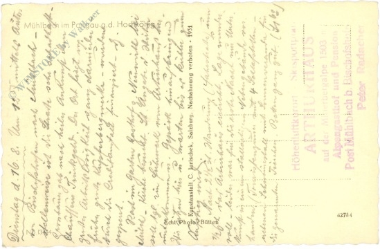 mühlbach am hochkönig, g.d. hochkönig